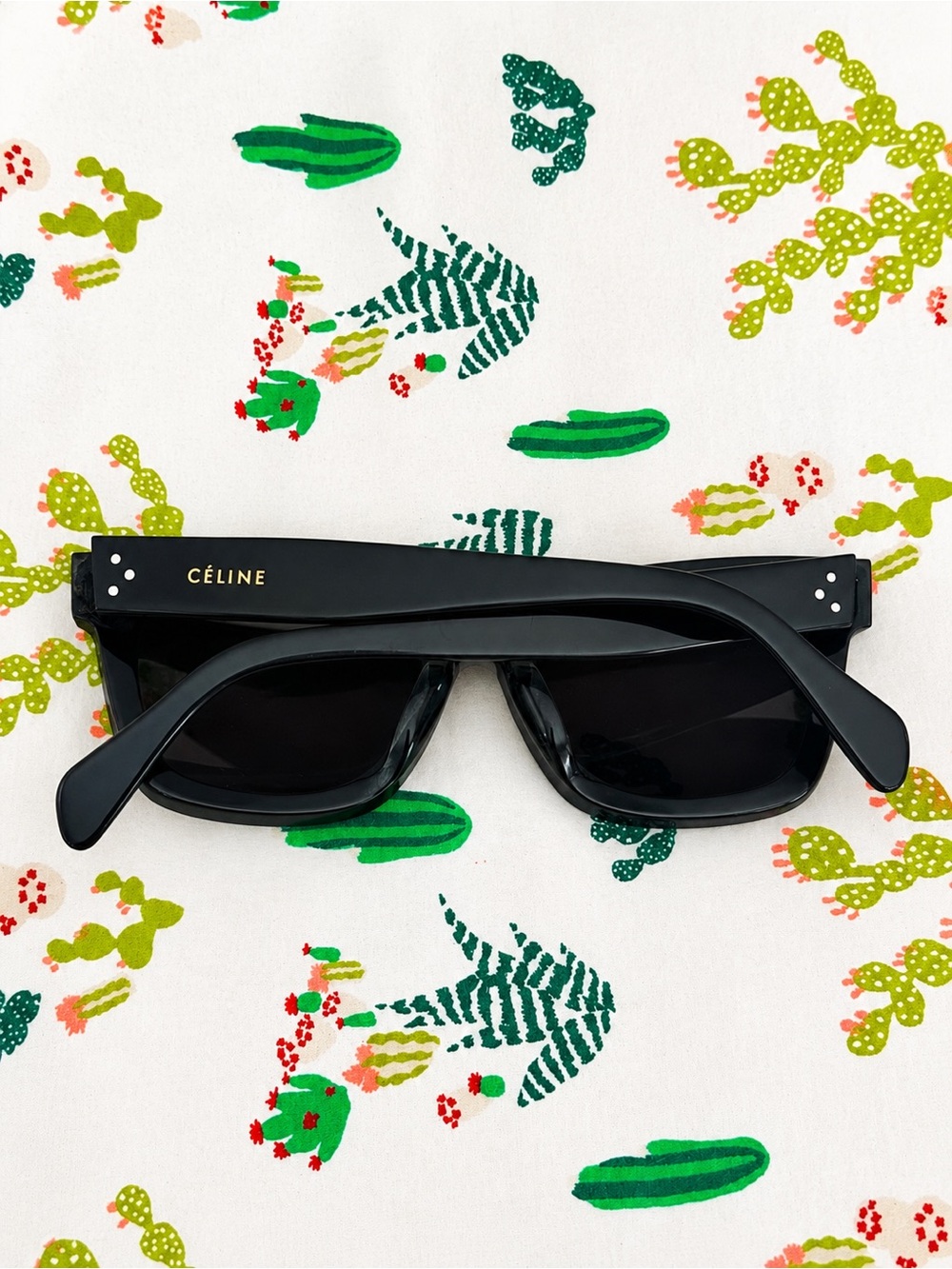 Rare Authentic Celine CL41035/F/S 807BN Black Sunglasses + Original Celine Pouch - Picture 5 of 9